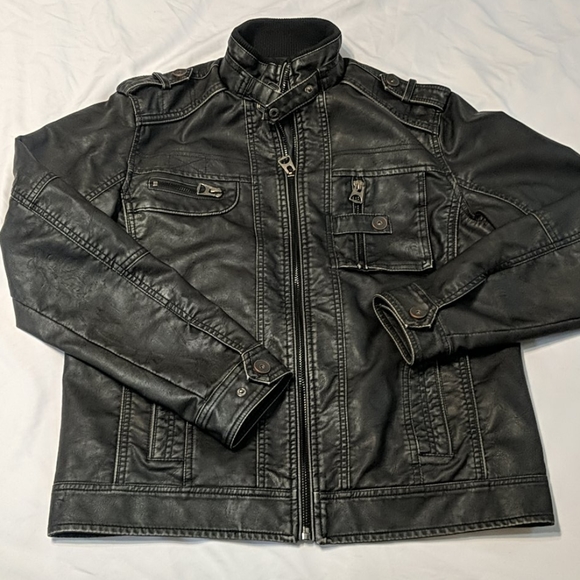 David Outwear Bonanza Leather Jacket 